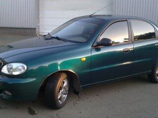 2007 Daewoo Lanos, зелёный, 250000 рублей, вид 2