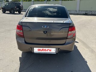 2013 Lada (ВАЗ) Granta I, коричневый, 360000 рублей, вид 3
