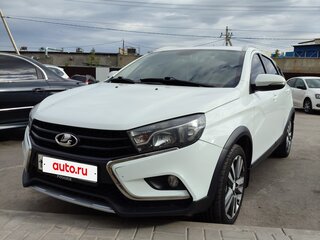 2017 Lada (ВАЗ) Vesta SW Cross I, белый, 930000 рублей, вид 1
