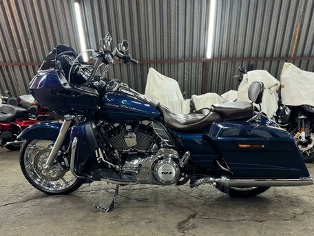 2013 Harley-Davidson Road Glide, синий, 1320000 рублей, вид 4