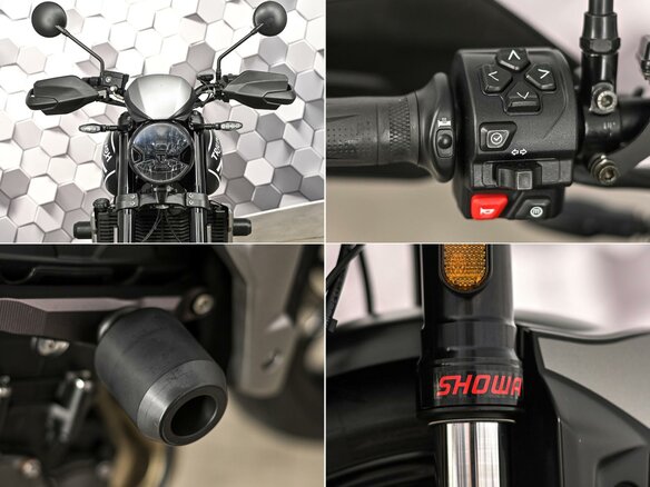 2022 Triumph Trident 660, чёрный, 727000 рублей - вид 9