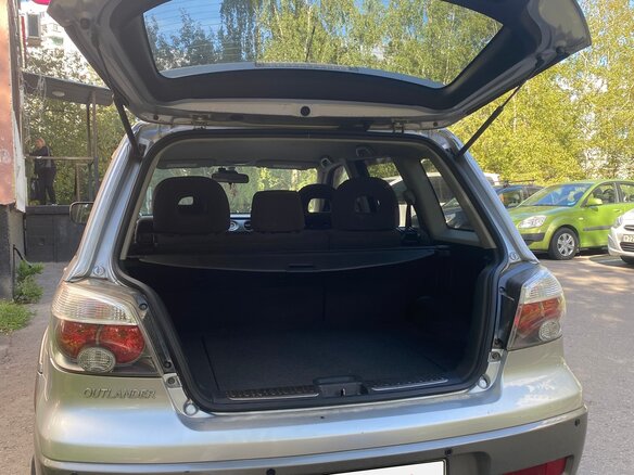 2005 Mitsubishi Outlander I, серебристый, 1033000 рублей - вид 5