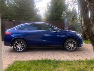 2018 Mercedes-Benz GLE Coupe AMG 63 AMG I (C292), синий, 6500000 рублей, вид 2