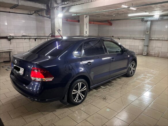 2014 Volkswagen Polo V, синий, 950000 рублей - вид 1