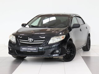 2007 Toyota Corolla X (E140, E150), чёрный, 564000 рублей, вид 1