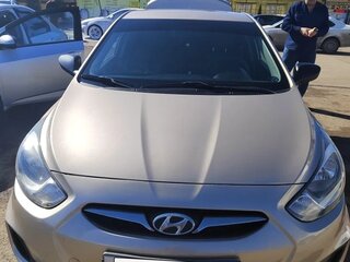 2014 Hyundai Solaris I, бежевый, 895000 рублей, вид 1