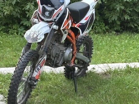 2024 Kayo Basic TT125EM, белый, 70000 рублей, вид 4