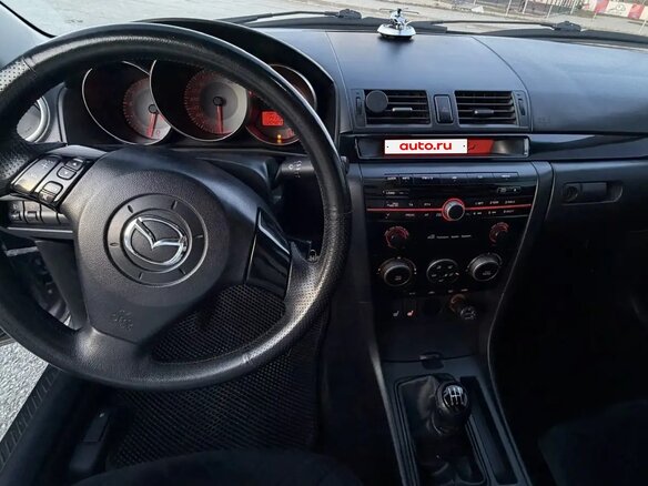 2008 Mazda 3 I (BK) Рестайлинг, серый, 600000 рублей - вид 9
