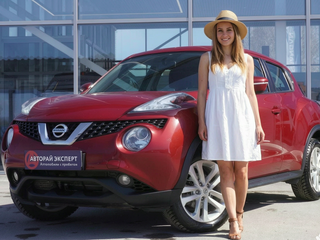 2018 Nissan Juke I Рестайлинг, красный, 1180000 рублей, вид 1
