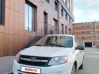 2012 Lada (ВАЗ) Granta I, белый, 377000 рублей, вид 1