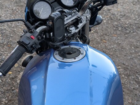 1997 Kawasaki ZRX 400, синий, 240000 рублей, вид 5