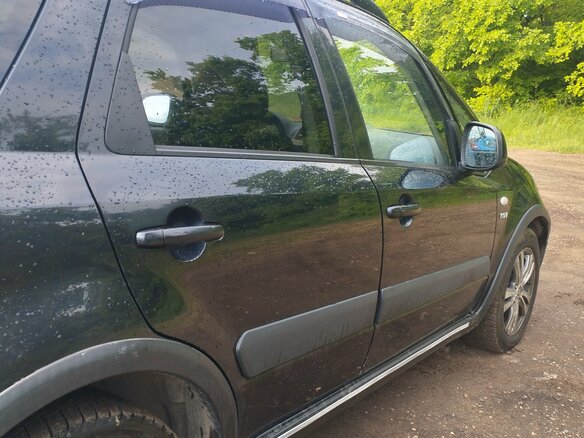 2007 Suzuki SX4 I (Classic), чёрный - вид 34