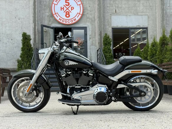 2026 Harley-Davidson Fat Boy, зелёный, 4200000 рублей - вид 18