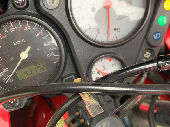 1997 Honda VTR 1000, красный, 300000 рублей - вид 3