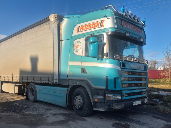 2002 Scania 4-Series, синий, 850000 рублей - вид 13