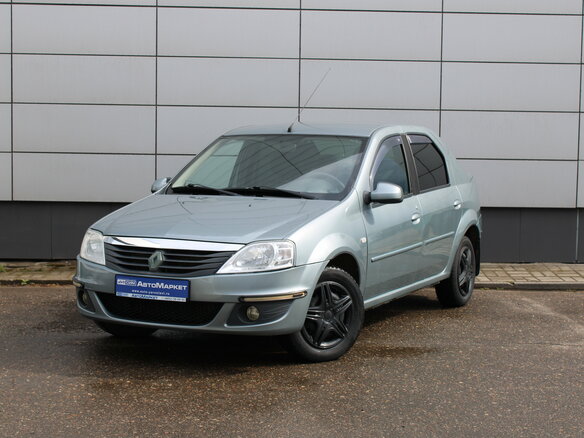 2011 Renault Logan I Рестайлинг, синий