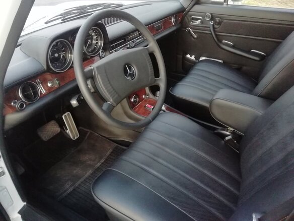 1973 Mercedes-Benz W114 280, белый, 1550000 рублей - вид 14