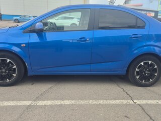 2012 Chevrolet Aveo II, синий, 705000 рублей, вид 4
