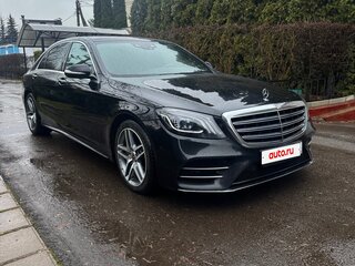 2017 Mercedes-Benz S-Класс 350 d Long VI (W222, C217) Рестайлинг, чёрный, 3500000 рублей, вид 2