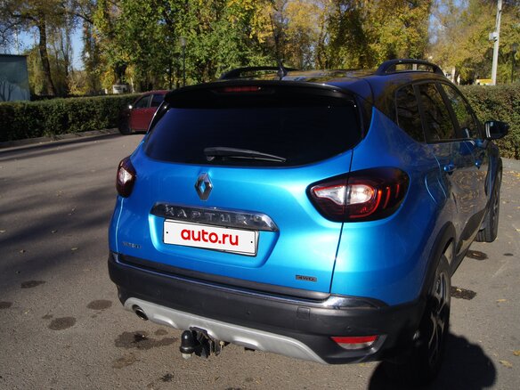 2017 Renault Kaptur I, голубой, 1325000 рублей - вид 5