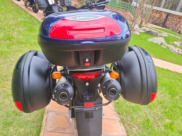 2002 Suzuki V-Strom 1000, синий, 499999 рублей - вид 18