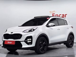 2021 Kia Sportage IV Рестайлинг, белый, 1656007 рублей, вид 1