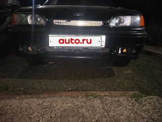 2006 Lada (ВАЗ) 2114, чёрный, 140000 рублей, вид 2