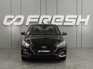2018 Hyundai Solaris II, чёрный, 1261000 рублей, вид 3