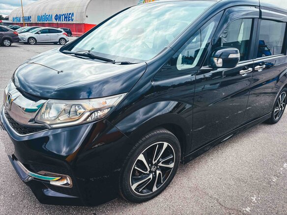 2016 Honda Stepwgn Spada V, чёрный - вид 12
