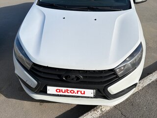 2019 Lada (ВАЗ) Vesta I, белый, 600000 рублей, вид 1