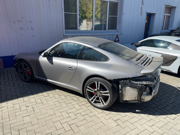 2001 Porsche 911 Carrera 4 V (996), серебристый, 2500000 рублей - вид 24