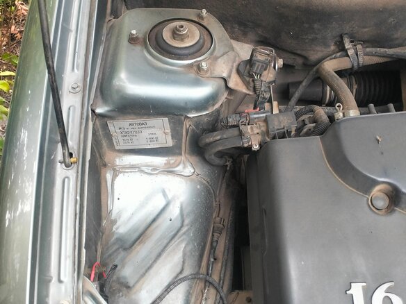 2008 Lada (ВАЗ) Priora I, серый, 370000 рублей - вид 6