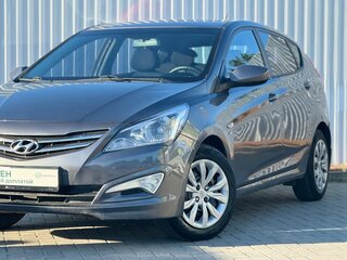 2014 Hyundai Solaris I Рестайлинг, серый, 800000 рублей, вид 2
