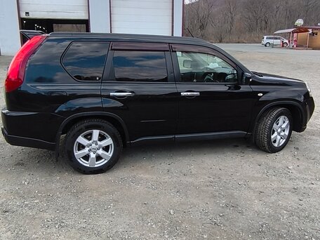 2008 Nissan X-Trail II, чёрный, 890000 рублей, вид 4