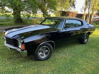 1972 Chevrolet Chevelle II, чёрный, 10000000 рублей, вид 3