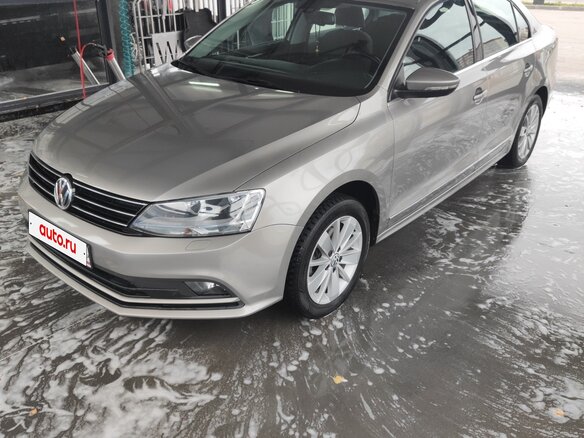 2016 Volkswagen Jetta VI Рестайлинг, бежевый, 1199000 рублей - вид 1