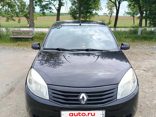 2013 Renault Sandero I, чёрный, 630000 рублей, вид 2