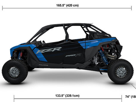 2026 Polaris RZR PRO R, синий, 7075000 рублей, вид 2