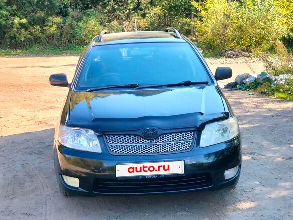 2006 Toyota Corolla Fielder IX (E120, E130) Рестайлинг, чёрный, 550000 рублей - вид 2
