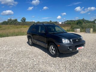 2002 Hyundai Santa Fe I, чёрный, 500000 рублей, вид 2