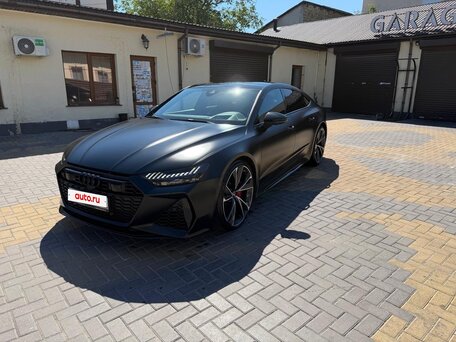 2019 Audi RS 7 II (4K), чёрный, 11800000 рублей, вид 2