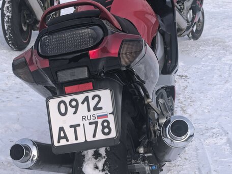 1994 Kawasaki ZZR 400, пурпурный, 250000 рублей, вид 1
