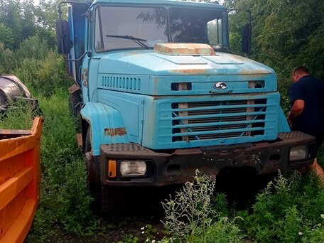 2008 КрАЗ 6505, голубой, 700000 рублей, вид 3
