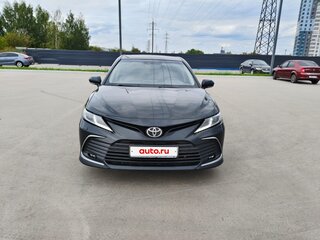 2021 Toyota Camry VIII (XV70) Рестайлинг, чёрный, 2300000 рублей, вид 2