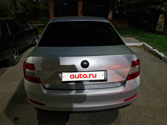 2014 Skoda Octavia III (A7), серебристый, 950000 рублей - вид 3