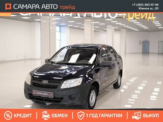 2015 Lada (ВАЗ) Granta I, синий, 319000 рублей, вид 1
