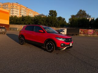 2019 Volkswagen T-Cross I, красный, 1670000 рублей, вид 3