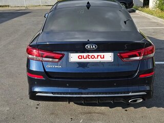 2019 Kia Optima IV Рестайлинг, синий, 2100000 рублей, вид 3