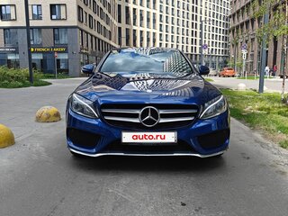 2017 Mercedes-Benz C-Класс 180 9G-TRONIC IV (W205), синий, 2500000 рублей, вид 1
