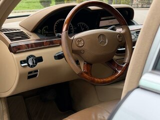 2007 Mercedes-Benz S-Класс 320 Long V (W221), серебристый, 1400000 рублей, вид 4
